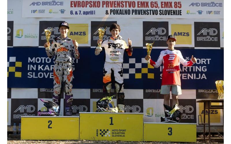 Andrea Uccellini Vince A Brezice Nella Selettiva Zona Sud-Ovest Del Campionato Europeo EMX85